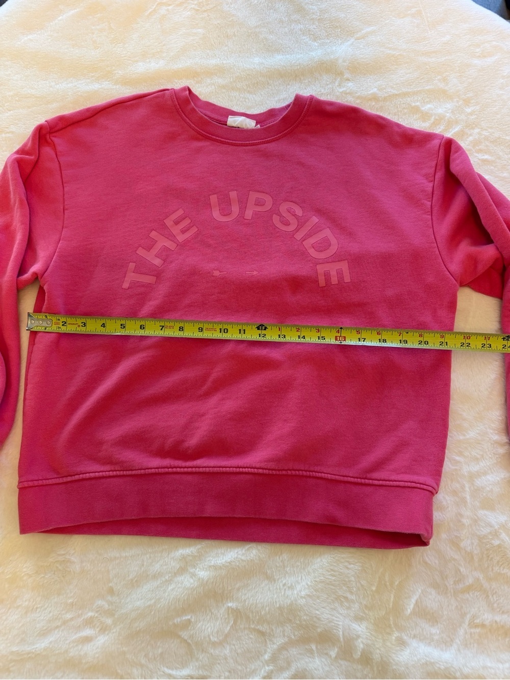 The Upside Pink Crewneck Sweater